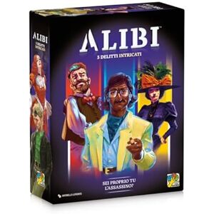dV Giochi - Alibi 3 Intricate Crimes, Detective Game Fun Murder Party, 5-6 Players, 60 Minutes dV Giochi - Alibi 3 Intricate Crimes, Detective Game Fun Murder Party, 5-6 Players, 60 Minutes