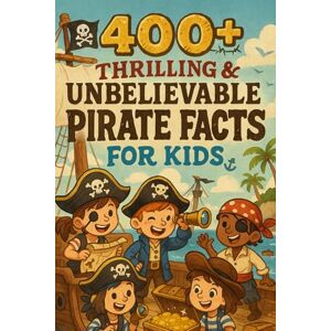 J Morgan, Caleb 400+ Thrilling & Unbelievable Pirate Facts for Kids: Set Sail With Pirate Legends, Hidden Treasures & Swashbuckling Tales! (A Fun Gift for Young Buccaneers) J Morgan, Caleb 400+ Thrilling & Unbelievable Pirate Facts for Kids: Set Sail With Pirate Legends, Hidden Treasures & Swashbuckling Tales! (A Fun Gift for Young Buccaneers)