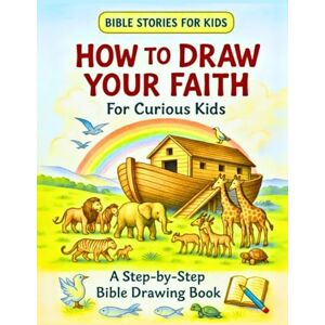 Helixea, OSA How To Draw Your Faith For Curious Kids: A Step-by-Step Bible Drawing Book Helixea, OSA How To Draw Your Faith For Curious Kids: A Step-by-Step Bible Drawing Book