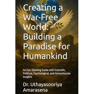 Amarasena, Dr. Uthayasooriya Creating a War-Free World: Building a Paradise for Humankind: An Eye-Opening Guide with Scientific, Political, Psychological, and Humanitarian Insights Amarasena, Dr. Uthayasooriya Creating a War-Free World: Building a Paradise for Humankind: An Eye-Opening Guide with Scientific, Political, Psychological, and Humanitarian Insights
