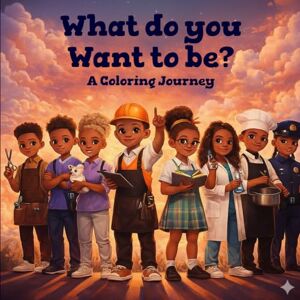 Simeon, Jerry What Do You Want To Be?: A Coloring Journey Simeon, Jerry What Do You Want To Be?: A Coloring Journey