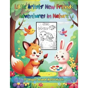 -book.shop, BE Little Artists' New Friends: Baby Animal Coloring Book for Kids: 55 Unique Baby Animal Coloring Pages -book.shop, BE Little Artists' New Friends: Baby Animal Coloring Book for Kids: 55 Unique Baby Animal Coloring Pages