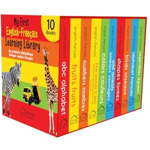 Wonder House Books My First English-Français Learning Library (Ma première bibliothèque bilingue anglais-français) : Boxset of 10 English French Board Books: Ma premiere bibliotheque bilingue anglais-francais Wonder House Books My First English-Français Learning Library (Ma première bibliothèque bilingue anglais-français) : Boxset of 10 English French Board Books: Ma premiere bibliotheque bilingue anglais-francais