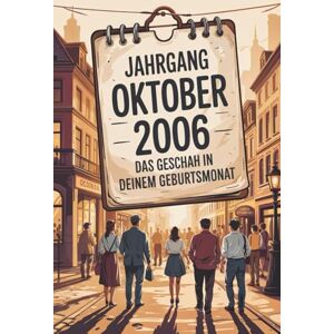 Meyers, Edith Oktober 2006 – Das geschah in deinem Geburtsmonat: Ein besonderes Geschenk für alle, die im Oktober 2006 geboren wurden – Die wichtigsten Ereignisse deines ersten Lebensmonats Meyers, Edith Oktober 2006 – Das geschah in deinem Geburtsmonat: Ein besonderes Geschenk für alle, die im Oktober 2006 geboren wurden – Die wichtigsten Ereignisse deines ersten Lebensmonats