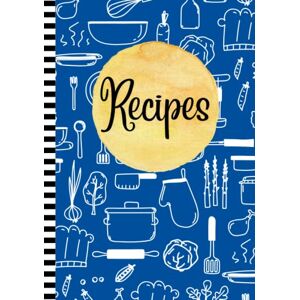 Creative Labs Recipes: Blank Recipe Book to Create Cookbook 120 Recipes Blue Creative Labs Recipes: Blank Recipe Book to Create Cookbook 120 Recipes Blue