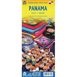 Panama: ITM Travel Reference Map 1:400000 Panama: ITM Travel Reference Map 1:400000