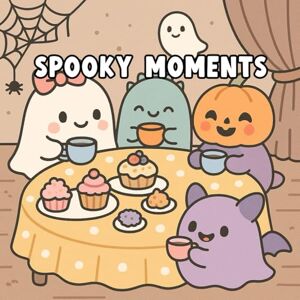 Smiling, LJ Spooky moments cozy coloring book: Bold and Easy Relaxing Illustrations to Color, Cute Halloween-themed coloring book for stress relief and relaxation with Cozy and Spooky Vibes Smiling, LJ Spooky moments cozy coloring book: Bold and Easy Relaxing Illustrations to Color, Cute Halloween-themed coloring book for stress relief and relaxation with Cozy and Spooky Vibes