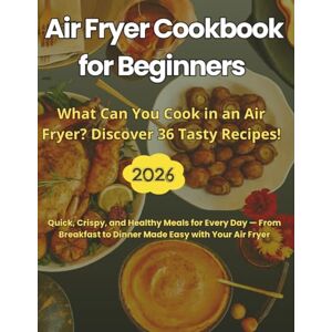VIN, TRIKADO Air Fryer Cookbook for Beginners What Can You Cook in an Air Fryer? Discover 36 Tasty Recipes!: Quick, Crispy, and Healthy Meals for Every Day — From Breakfast to Dinner Made Easy with Your Air Fryer VIN, TRIKADO Air Fryer Cookbook for Beginners What Can You Cook in an Air Fryer? Discover 36 Tasty Recipes!: Quick, Crispy, and Healthy Meals for Every Day — From Breakfast to Dinner Made Easy with Your Air Fryer