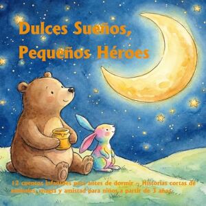 Wiechert, Carsten Dulces Sueños, Pequeños Héroes: 12 cuentos infantiles para antes de dormir – Historias cortas de animales, magia y amistad para niños a partir de 3 años Wiechert, Carsten Dulces Sueños, Pequeños Héroes: 12 cuentos infantiles para antes de dormir – Historias cortas de animales, magia y amistad para niños a partir de 3 años