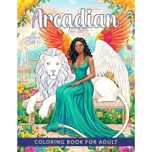 Passmore, Tiffany S Arcadian Coloring Book (The White Lion) Passmore, Tiffany S Arcadian Coloring Book (The White Lion)