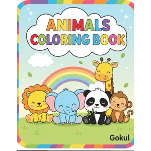 s, Mr Gokul Animals Coloring Book for Kids Ages 3-6 s, Mr Gokul Animals Coloring Book for Kids Ages 3-6
