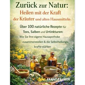 PALMER, FRANZ ZURÜCK ZUR NATUR: HEILEN MIT DER KRAFT DER KRÄUTER UND ALTEN HAUSMITTELN PALMER, FRANZ ZURÜCK ZUR NATUR: HEILEN MIT DER KRAFT DER KRÄUTER UND ALTEN HAUSMITTELN