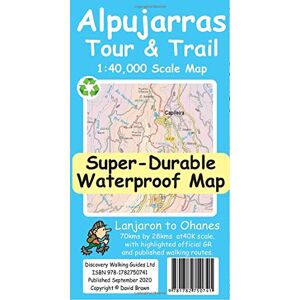 David Brawn Alpujarras Tour & Trail Map (4th edition) David Brawn Alpujarras Tour & Trail Map (4th edition)