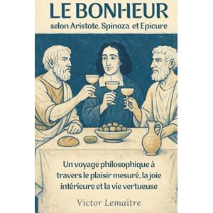 Lemaître, Victor Le Bonheur selon Aristote, Spinoza et Epicure: Un voyage philosophique à travers le plaisir mesuré, la joie intérieure et la vie vertueuse Lemaître, Victor Le Bonheur selon Aristote, Spinoza et Epicure: Un voyage philosophique à travers le plaisir mesuré, la joie intérieure et la vie vertueuse
