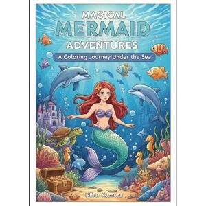 Kumura, Mr Nihar Magical Mermaid Adventures: A Coloring Journey Under the Sea Kumura, Mr Nihar Magical Mermaid Adventures: A Coloring Journey Under the Sea