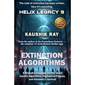 Ray, Kaushik EXTINCTION ALGORITHMS HELIX LEGACY 9: A Biotech Conspiracy Thriller about Genetic Algorithms, Engineered Plagues, and Humanity’s Survival Ray, Kaushik EXTINCTION ALGORITHMS HELIX LEGACY 9: A Biotech Conspiracy Thriller about Genetic Algorithms, Engineered Plagues, and Humanity’s Survival