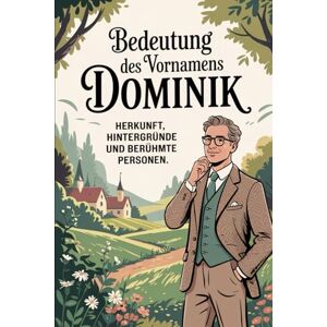 Larmann, Gabriel Namensbuch für Dominik: Herkunft, Hintergründe und berühmte Personen: Ein liebevoll gestaltetes Buch über Bedeutung, Geschichte und bekannte Namensträger des Vornamens Dominik Larmann, Gabriel Namensbuch für Dominik: Herkunft, Hintergründe und berühmte Personen: Ein liebevoll gestaltetes Buch über Bedeutung, Geschichte und bekannte Namensträger des Vornamens Dominik