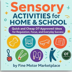 Marketplace, Fine Motor Sensory Activities for Home & School: Quick and Cheap OT-Approved Ideas for Regulation, Focus, and Everyday Success. Marketplace, Fine Motor Sensory Activities for Home & School: Quick and Cheap OT-Approved Ideas for Regulation, Focus, and Everyday Success.
