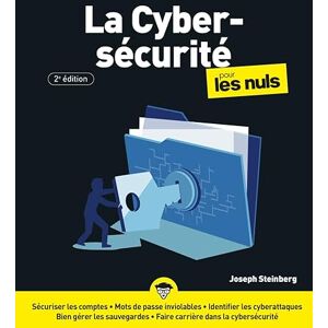 Steinberg La Cybersécurité pour les Nuls 2e édition Steinberg La Cybersécurité pour les Nuls 2e édition