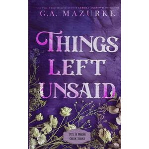 Akeroyd, Serena Things Left Unsaid: Discreet Special Edition (7C’s: A Pigeon Creek Series) Akeroyd, Serena Things Left Unsaid: Discreet Special Edition (7C’s: A Pigeon Creek Series)