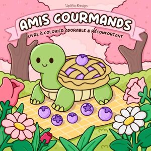 Design, Uplifta Amis gourmands: Un livre à colorier réconfortant pour adultes, mettant en vedette d’adorables animaux en forme de nourriture, parfait pour favoriser la détente. Design, Uplifta Amis gourmands: Un livre à colorier réconfortant pour adultes, mettant en vedette d’adorables animaux en forme de nourriture, parfait pour favoriser la détente.