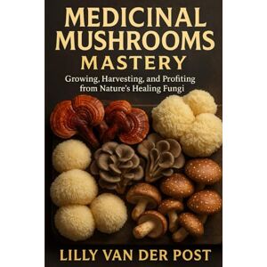 Van Der Post, Lilly Medicinal Mushrooms Mastery: Growing, Harvesting, and Profiting from Nature’s Healing Fungi: A Complete Guide to Growing, Harvesting, and Profiting from Medicinal Mushrooms Van Der Post, Lilly Medicinal Mushrooms Mastery: Growing, Harvesting, and Profiting from Nature’s Healing Fungi: A Complete Guide to Growing, Harvesting, and Profiting from Medicinal Mushrooms