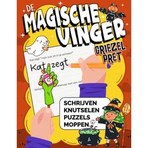 Martin, Luna De Magische Vinger Griezelpret: Halloween schrijven, knutselen, moppen en puzzels voor kinderen van 5–8 jaar Martin, Luna De Magische Vinger Griezelpret: Halloween schrijven, knutselen, moppen en puzzels voor kinderen van 5–8 jaar