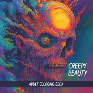 Publishing, Apogee Creepy Beauty – 44 Dark Illustrations Inspired by Zdzisław Beksiński: An Adult Horror Coloring Book Publishing, Apogee Creepy Beauty – 44 Dark Illustrations Inspired by Zdzisław Beksiński: An Adult Horror Coloring Book