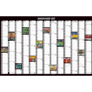 Hundertwasser Jahresplaner Art 2027: Wandplaner Hundertwasser Jahresplaner Art 2027: Wandplaner