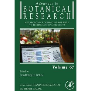 Academic Press Metabolomics Coming of Age with its Technological Diversity (Advances in Botanical Research Book 67) Academic Press Metabolomics Coming of Age with its Technological Diversity (Advances in Botanical Research Book 67)