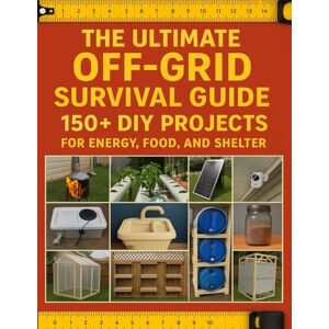 Paul D. Gillespie The Ultimate Off-Grid Survival Guide; 150+ DIY Projects for Energy, Food, and Shelter: Master Self-Sufficiency with Step-by-Step Projects for Sustainable Living and Survival Paul D. Gillespie The Ultimate Off-Grid Survival Guide; 150+ DIY Projects for Energy, Food, and Shelter: Master Self-Sufficiency with Step-by-Step Projects for Sustainable Living and Survival