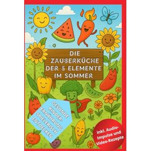 Tripold-Pratscher, Martina Zauberküche der 5 Elemente – Sommer: Gesunde Kinderernährung spielerisch nach Jahreszeiten entdecken mit Kochvideos: Ausmalbuch mit Zauberfee und ... aus Sicht der TCM für Kinder ab 4 Jahren Tripold-Pratscher, Martina Zauberküche der 5 Elemente – Sommer: Gesunde Kinderernährung spielerisch nach Jahreszeiten entdecken mit Kochvideos: Ausmalbuch mit Zauberfee und ... aus Sicht der TCM für Kinder ab 4 Jahren