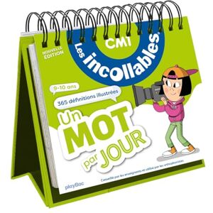 Playbac Éditions Les incollables Un mot par jour CM1 9/10 ans Édition 2024 Playbac Éditions Les incollables Un mot par jour CM1 9/10 ans Édition 2024