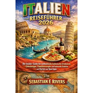 RIVERS, SEBASTIAN E ITALIEN-REISEFÜHRER 2026: Der Insider-Guide für authentische italienische Erlebnisse, Geheimtipps, Familienrezepte und kulturelle Einblicke mit Karten und Spartipps. RIVERS, SEBASTIAN E ITALIEN-REISEFÜHRER 2026: Der Insider-Guide für authentische italienische Erlebnisse, Geheimtipps, Familienrezepte und kulturelle Einblicke mit Karten und Spartipps.