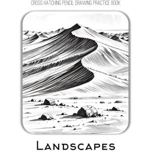 Jupiter, Rocky Cross Hatching Pencil Drawing Practice Book: Landscapes: A great gift for a pencil artist who wants to practice drawing Landscapes subject Jupiter, Rocky Cross Hatching Pencil Drawing Practice Book: Landscapes: A great gift for a pencil artist who wants to practice drawing Landscapes subject