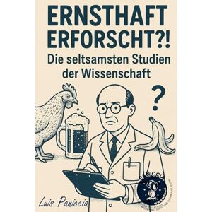 Paniccia, Luis Rafael Ernsthaft erforscht?! Unnütz, aber wahr: Was Forscher wirklich untersucht haben: Die seltsamsten Studien der Wissenschaft Skurrile Studien für ... schräge Gedanken und Lacher mit Niveau. Paniccia, Luis Rafael Ernsthaft erforscht?! Unnütz, aber wahr: Was Forscher wirklich untersucht haben: Die seltsamsten Studien der Wissenschaft Skurrile Studien für ... schräge Gedanken und Lacher mit Niveau.