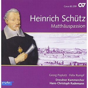 Heinrich Schütz: St Matthew Passion (Schütz-Edition Vol. 11) Heinrich Schütz: St Matthew Passion (Schütz-Edition Vol. 11)