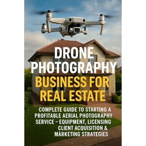 Rhea, Alexander Drone Photography Business for Real Estate: Complete Guide to Starting a Profitable Aerial Photography Service Equipment, Licensing, Client Acquisition & Marketing Strategies Rhea, Alexander Drone Photography Business for Real Estate: Complete Guide to Starting a Profitable Aerial Photography Service Equipment, Licensing, Client Acquisition & Marketing Strategies