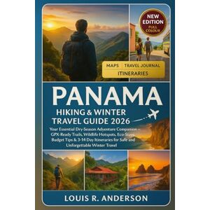 Anderson, Louis R. Panama Hiking & Winter Travel Guide 2026: Your Essential Dry-Season Adventure Companion — GPX-Ready Trails, Wildlife Hotspots, Eco-Stays, Budget Tips ... for Safe and Unforgettable Winter Travel Anderson, Louis R. Panama Hiking & Winter Travel Guide 2026: Your Essential Dry-Season Adventure Companion — GPX-Ready Trails, Wildlife Hotspots, Eco-Stays, Budget Tips ... for Safe and Unforgettable Winter Travel