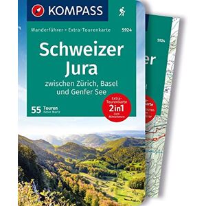 Mertz, Peter KOMPASS Wanderführer Schweizer Jura, 55 Touren mit Extra-Tourenkarte: GPS-Daten zum Download Mertz, Peter KOMPASS Wanderführer Schweizer Jura, 55 Touren mit Extra-Tourenkarte: GPS-Daten zum Download