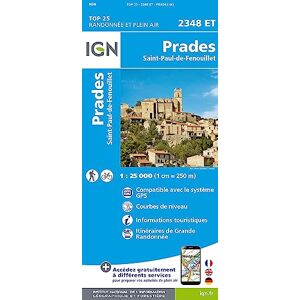 Institut Géographique National Prades / St-Paul-de-Fenouillet: 2348ET (TOP 25) Institut Géographique National Prades / St-Paul-de-Fenouillet: 2348ET (TOP 25)