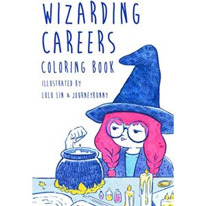 Lin, Lulu Wizarding Careers Coloring Book Lin, Lulu Wizarding Careers Coloring Book