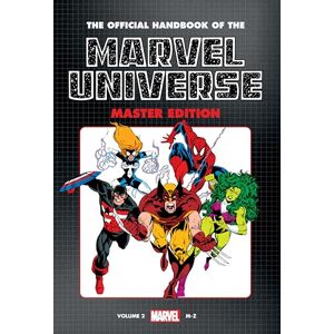 Len Kaminski OFFICIAL HANDBOOK OF THE MARVEL UNIVERSE: MASTER EDITION OMNIBUS VOL. 2 HEROES COVER Len Kaminski OFFICIAL HANDBOOK OF THE MARVEL UNIVERSE: MASTER EDITION OMNIBUS VOL. 2 HEROES COVER