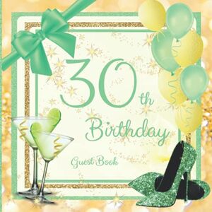 Checklist, Vintage Travel 30th Birthday Guest Book: Elegant , Glamour Gold and Mint Green Happy Birthday Party Guest Book for 30th Birthday Parties Record Memories, Celebration Keepsake Guestbook, Full-color Checklist, Vintage Travel 30th Birthday Guest Book: Elegant , Glamour Gold and Mint Green Happy Birthday Party Guest Book for 30th Birthday Parties Record Memories, Celebration Keepsake Guestbook, Full-color