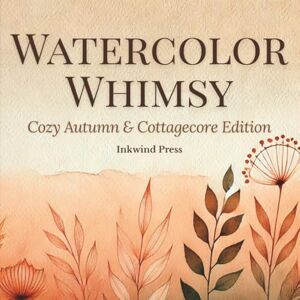 Press, Inkwind Watercolor Whimsy: Cozy Autumn & Cottagecore Edition — An Autumn Journal of Creative Flow & Gentle Reflection Press, Inkwind Watercolor Whimsy: Cozy Autumn & Cottagecore Edition — An Autumn Journal of Creative Flow & Gentle Reflection