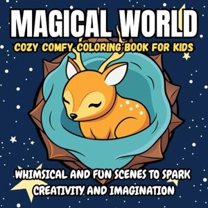 Robert, Alaine Magical World Cozy Comfy Coloring Book for Kids Whimsical and Fun Scenes to Spark Creativity and Imagination: Enchanting Fantasy Landscapes, Cute ... Scenes for Kids Ages 4-8 to Color and Enjoy Robert, Alaine Magical World Cozy Comfy Coloring Book for Kids Whimsical and Fun Scenes to Spark Creativity and Imagination: Enchanting Fantasy Landscapes, Cute ... Scenes for Kids Ages 4-8 to Color and Enjoy