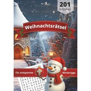 studio, rica- Weihnachtsrätsel für entspannte Wintertage: Rätselheft für die ganze Familie in der Adventszeit Wortsuchrätsel, Kreuzworträtsel, Sudokus, Labyrinthe und mehr studio, rica- Weihnachtsrätsel für entspannte Wintertage: Rätselheft für die ganze Familie in der Adventszeit Wortsuchrätsel, Kreuzworträtsel, Sudokus, Labyrinthe und mehr