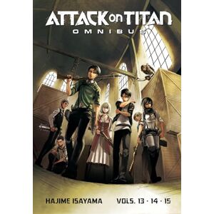 Isayama, Hajime Attack on Titan Omnibus 5 (Vol. 13-15) (ATTACK ON TITAN OMNIBUS TP) Isayama, Hajime Attack on Titan Omnibus 5 (Vol. 13-15) (ATTACK ON TITAN OMNIBUS TP)