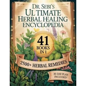 J. Thompson, Amari Dr. Sebi’s Ultimate Herbal Healing Encyclopedia: (41 Books in 1) 2500+ Natural Healing Herbs, Alkaline Nutrition, and Detox Protocols to Cleanse, Revitalize, and Restore Your Health Naturally J. Thompson, Amari Dr. Sebi’s Ultimate Herbal Healing Encyclopedia: (41 Books in 1) 2500+ Natural Healing Herbs, Alkaline Nutrition, and Detox Protocols to Cleanse, Revitalize, and Restore Your Health Naturally
