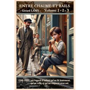 LAMY, Gérard ENTRE CHAUME ET RAILS Volume 1 2 3: 1948–1959 : un regard d’enfant qu’on lit lentement, qu’on relit, et qu’on emporte avec soi. LAMY, Gérard ENTRE CHAUME ET RAILS Volume 1 2 3: 1948–1959 : un regard d’enfant qu’on lit lentement, qu’on relit, et qu’on emporte avec soi.